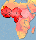 West African Heat Map